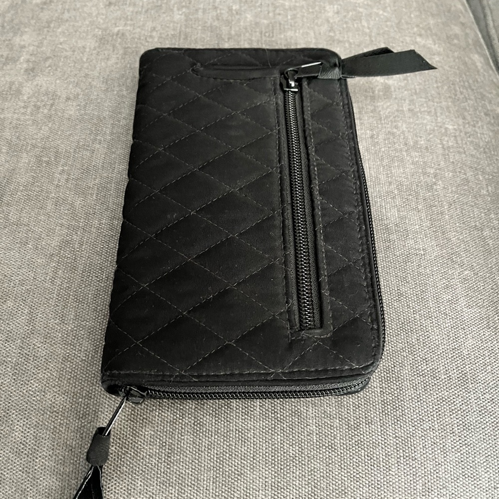 Vera Bradley turn lock large wallet